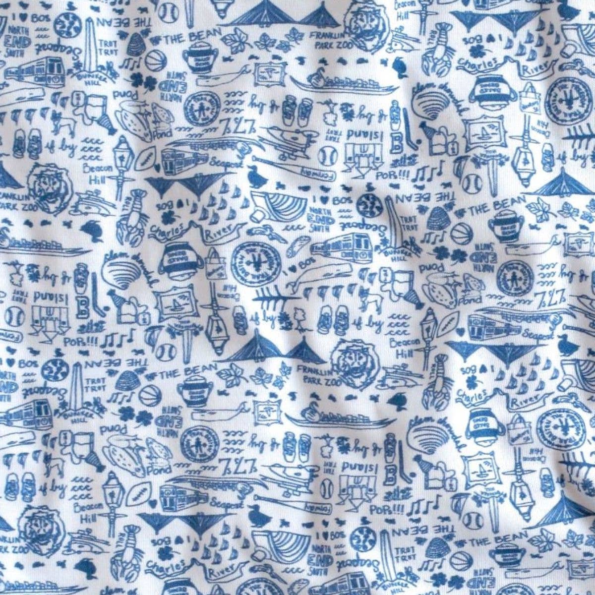 Boston Zip Baby Onesie for wholesale on Faire4