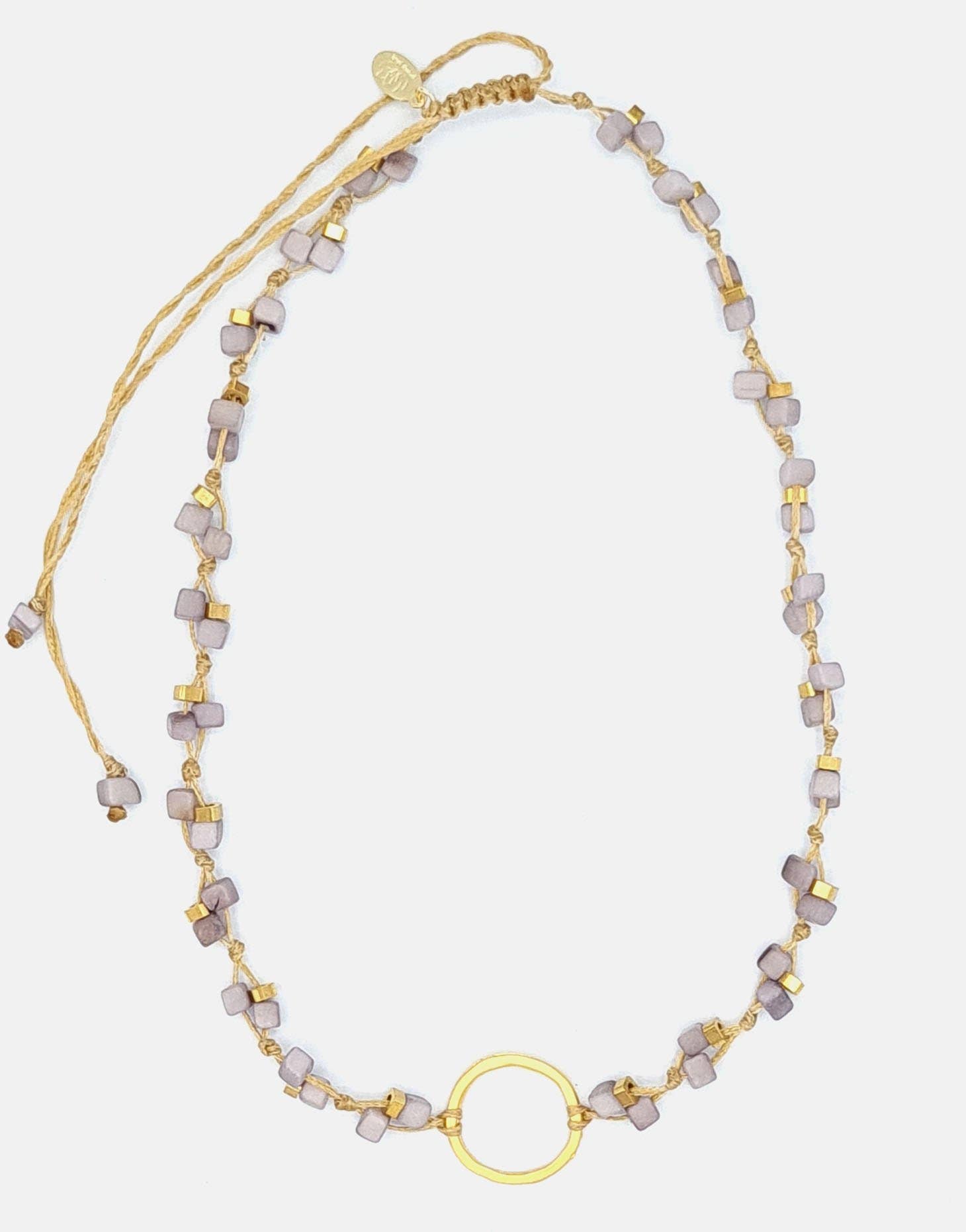 Pretty Pink Eco-Jewellery - Venta al por mayor Collares de cuentas/perlas - Collar Dainty Tagua3