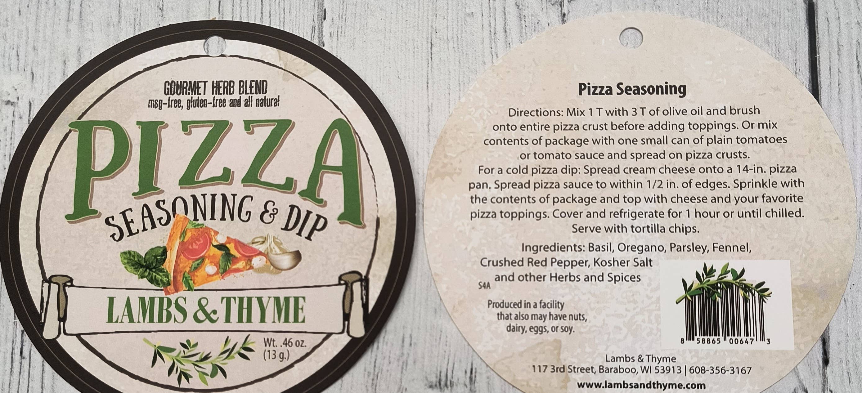 Lambs & Thyme - Wholesale Dip - Pizza Dip & Seasoning - Dozen1