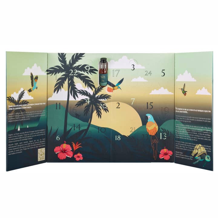 E-tasting - Wholesale Advent Calendar - Calendrier de l'Avent du Rhum "Tour du Monde des Rhums" de Rumporter2