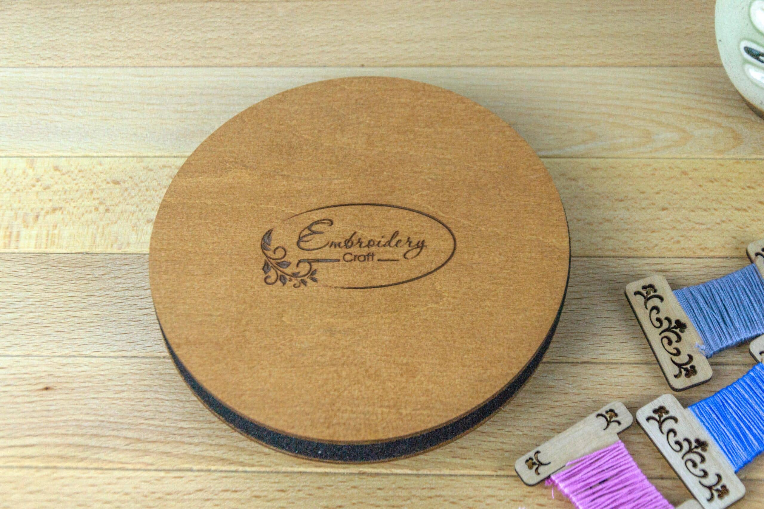 Embroidery craft - Wholesale Craft Supplies - PB-018-img-3 Foam stand for wooden, acrylic and other bobbins (spools) thickness 3mm6