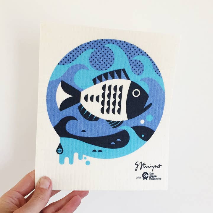 Snapper Swedish Dishcloth Spruce for wholesale by The Green Collective