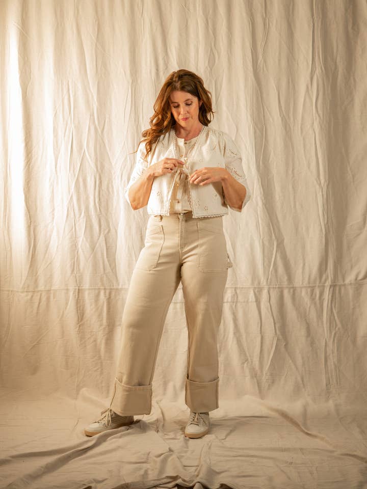 The Lillian Cardigan for wholesale by Wendi’s Good Things Market