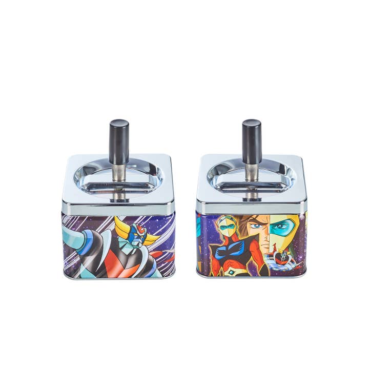Champ by Polyflame - Vente Cendrier - Cendrier poussoir Goldorak