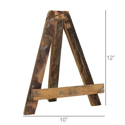 HomArt – wholesale Easel – Ingram Easel, Reclaimed Wood - Lrg1