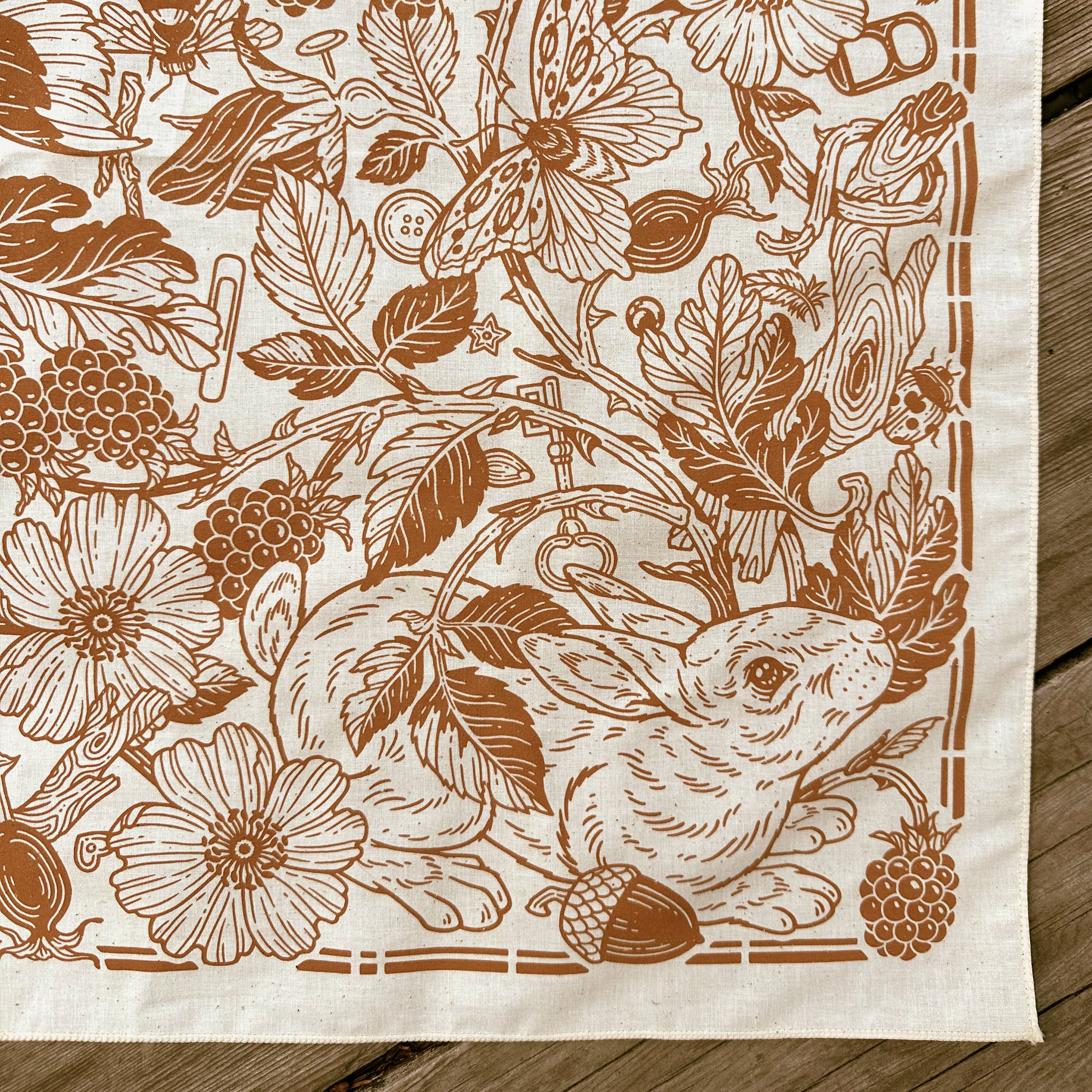 Kate O'Hara - Wholesale Bandana - Women's - Thicket Bandana – Russet4