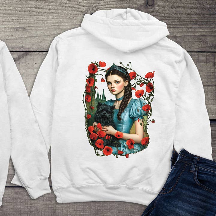 Camisola com Capuz Storybook Dorothy por atacado de Artopia