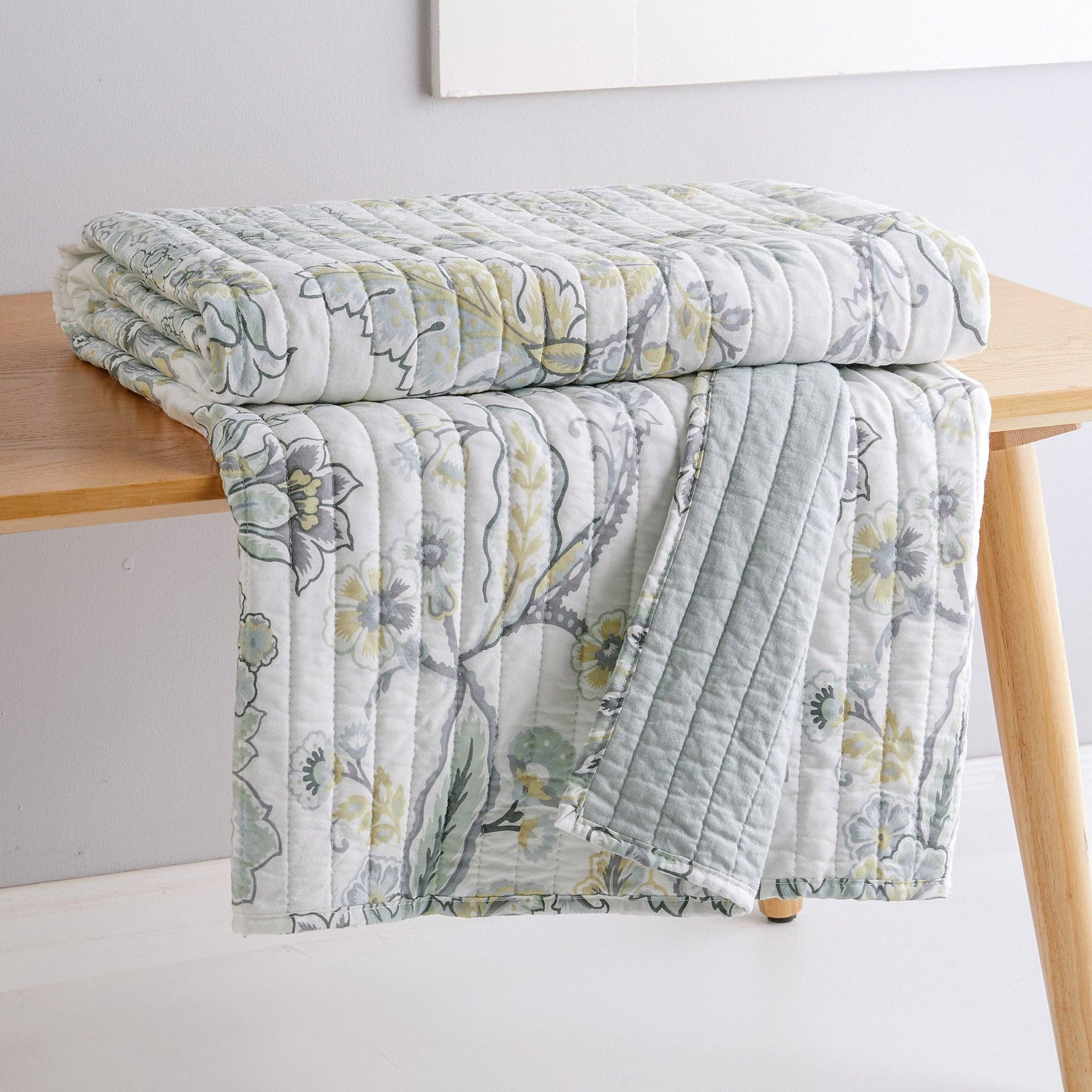 Levtex Home - Wholesale Throw Blanket - Ophelia Quilted Throw6