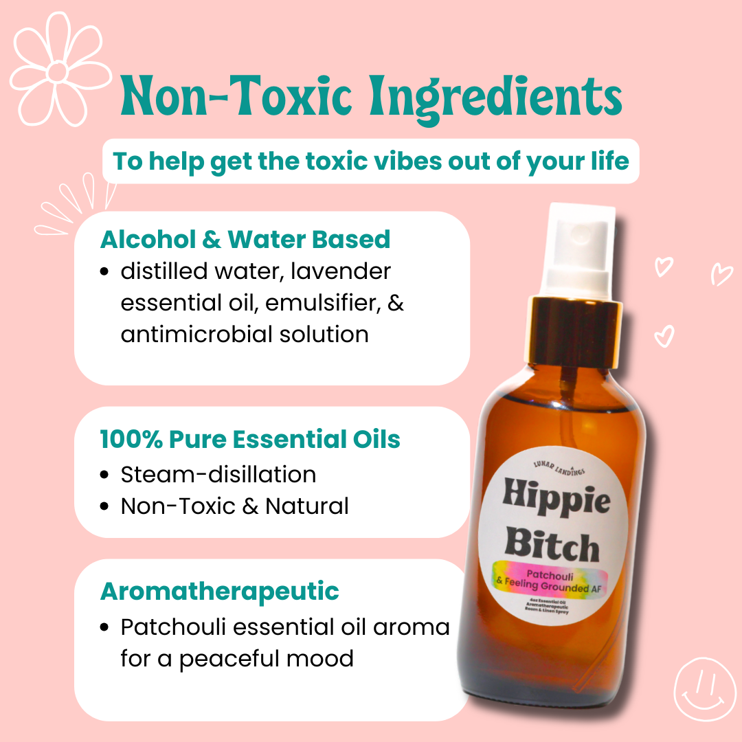 Lunar Landings - Wholesale Essential Oil - Hippie Bitch Spray, Patchouli Pure Essential Oil Infused5