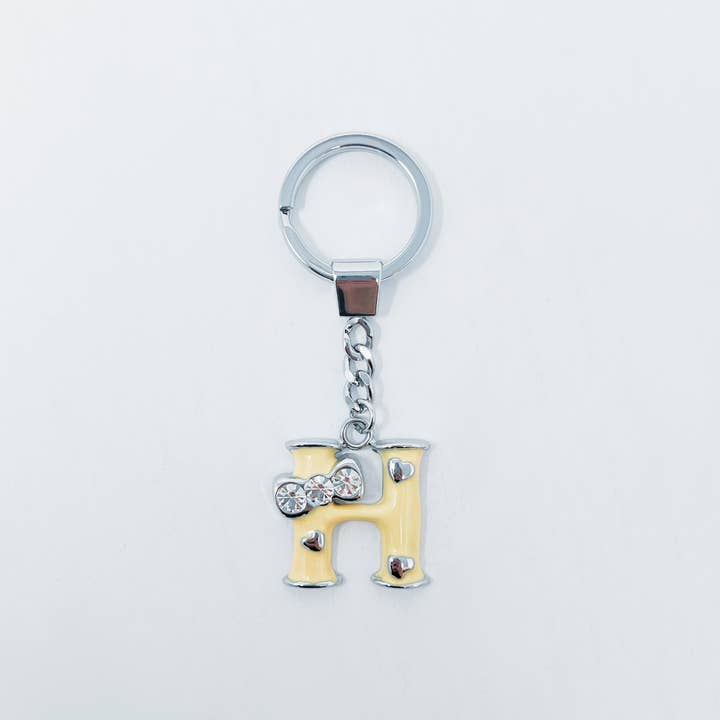 Rucci Professional - Wholesale Keychain – Unisex - KC Keychain with G-H-I Initials4