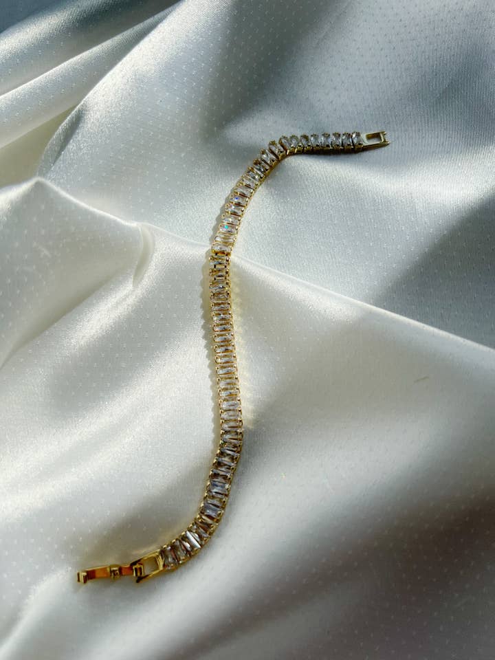 Braccialetto Tennis Baguette per la vendita all'ingrosso da parte di Starlite By J