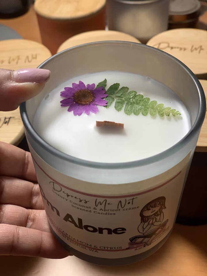 Om Alone for wholesale by Depress Me Not Candles