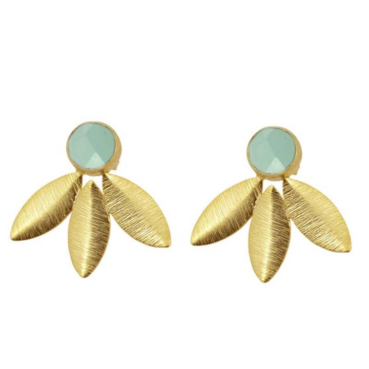 Orecchini AquaFlor per la vendita all'ingrosso da parte di JEWELS BY AGATHE