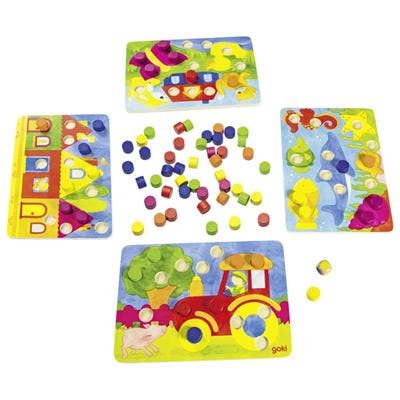Colour dice game for wholesale by Goki Australia