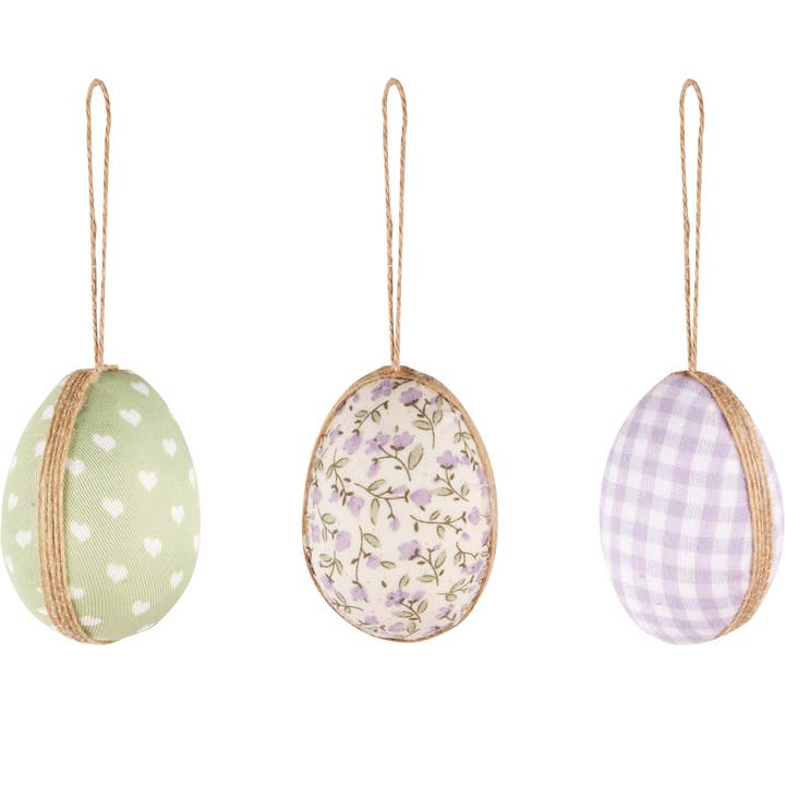 Box 6 Hanging Eggs for wholesale by Dekoratief