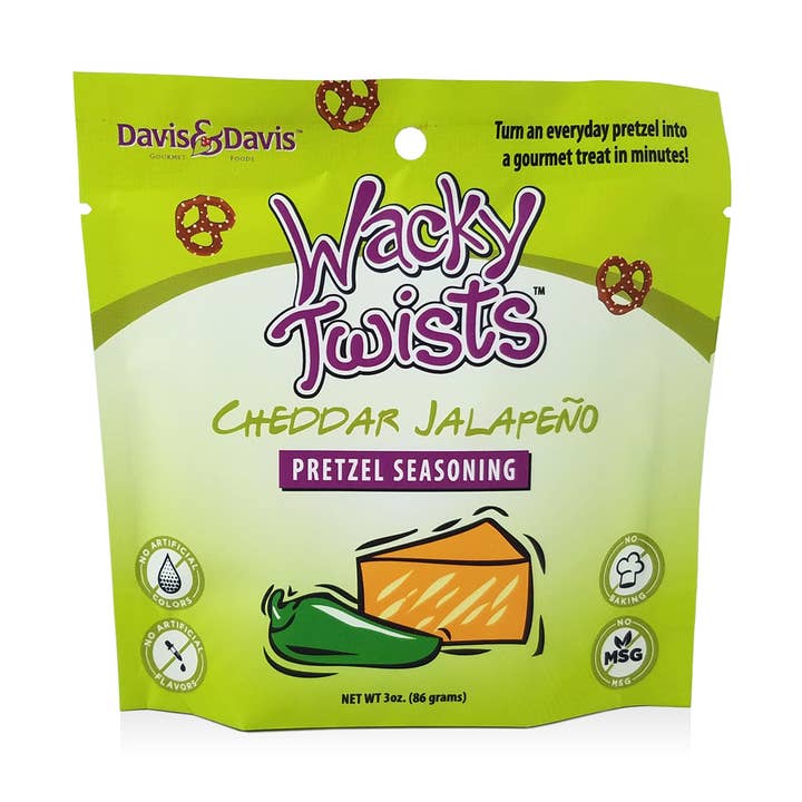 Davis & Davis Gourmet Foods - Vente Biscuit salé - Cheddar Jalapeno Twists0