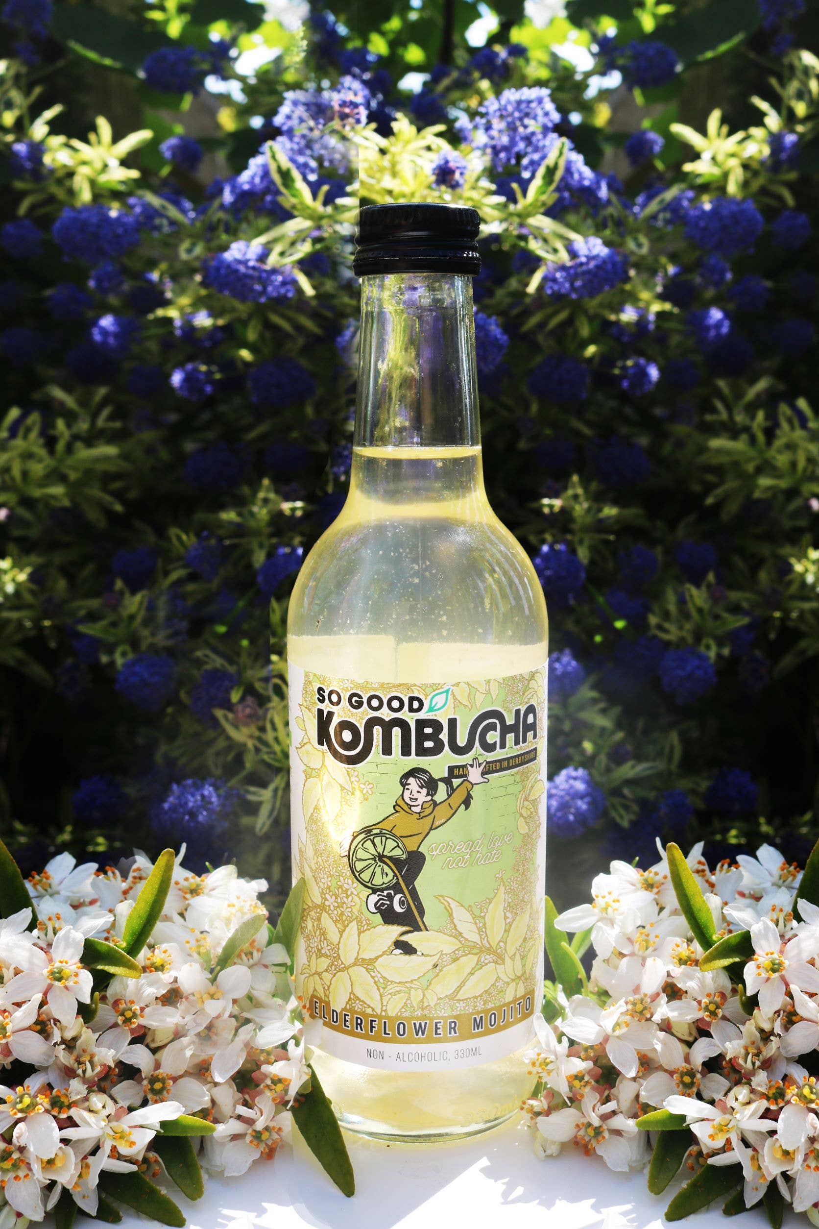 So Good Kombucha - Wholesale Kombucha - So Good Kombucha- Elderflower Mojito BBE July 20254