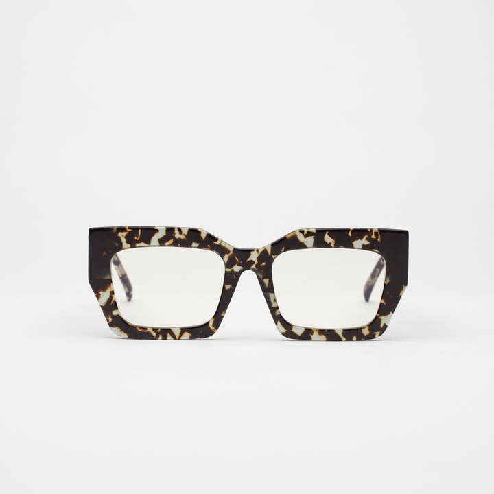 Edera Eyewear - Wholesale Eyeglasses - Women's - Elio - Retro Havana Optical Lens