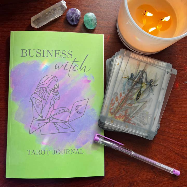 Business Witch Tarot Journal for wholesale by Leah Jones Marcus