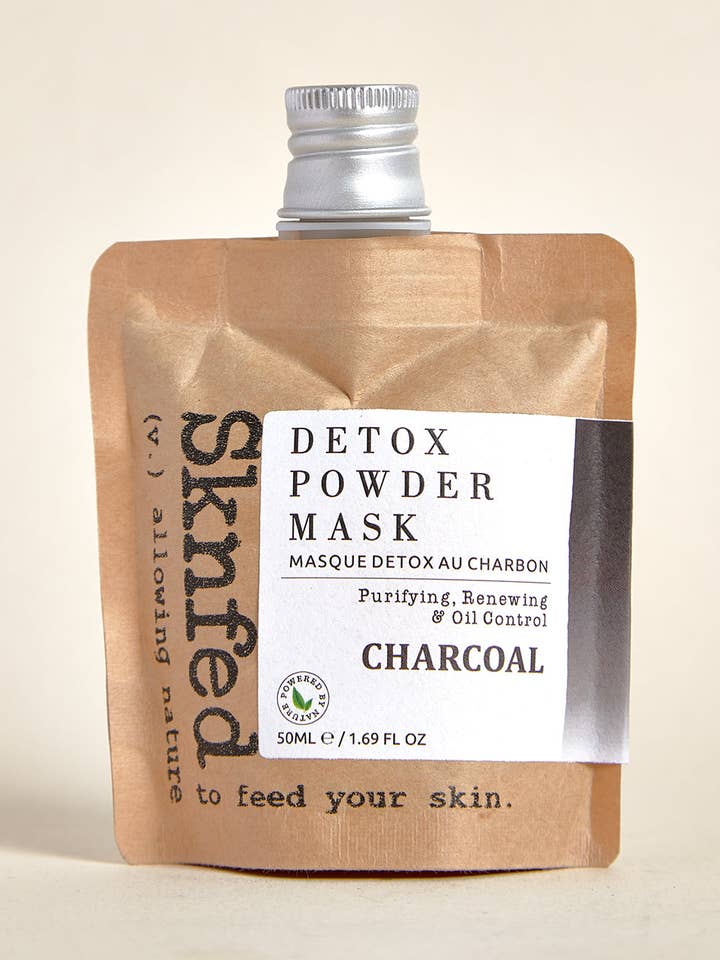 DETOX PULVERMASKE - TRÆKUL for engroshandel hos Sknfed