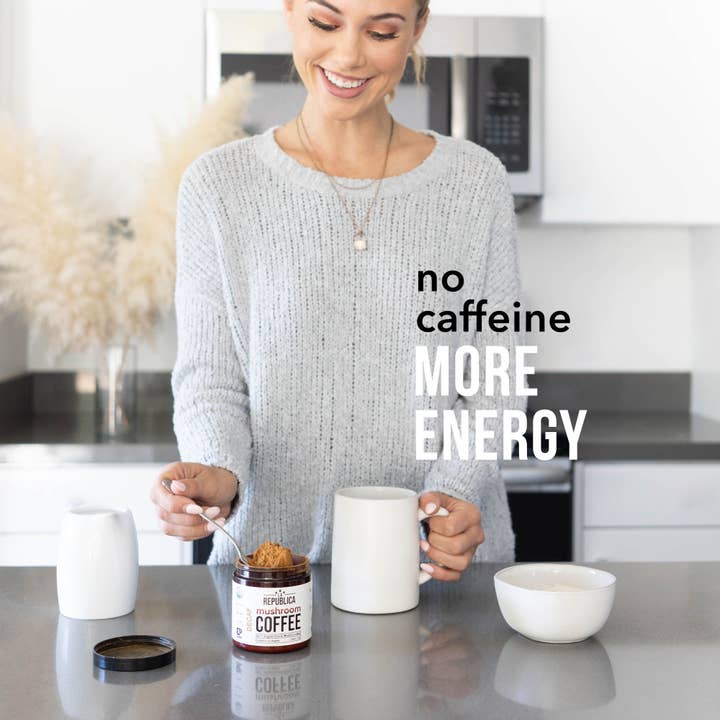 La Republica Coffee - Wholesale Instant Coffee/Espresso - La Republica USDA Organic DECAF Mushroom Coffee