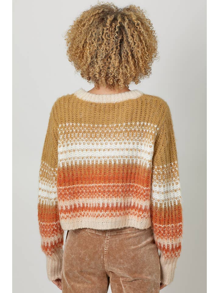 Mystree - Wholesale Knit Sweater - Women's - 60910 Color Gradation Sweater