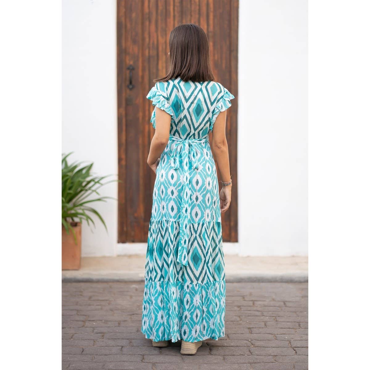 Blue Long Midi Dress for wholesale on Faire1