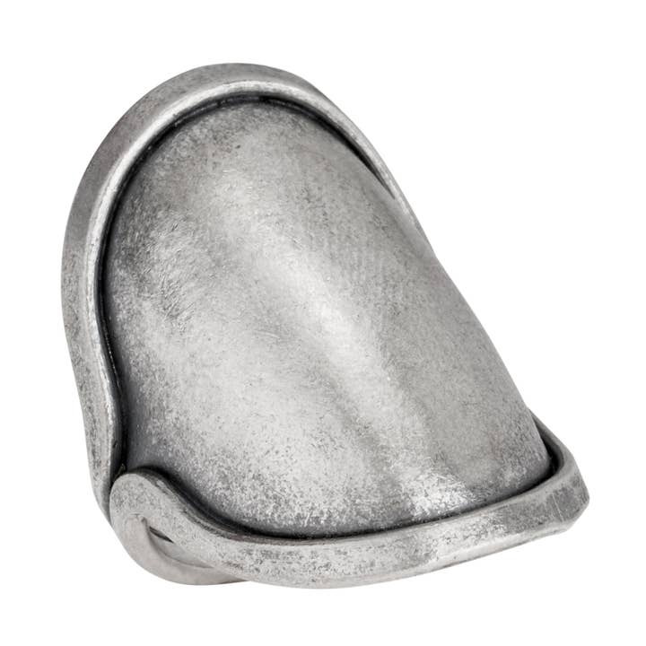 Anel Escudo de Prata Esterlina Valquíria por atacado de Tiger Mountain Jewelry