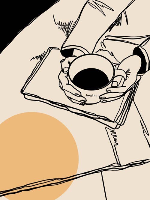 Begin Print for wholesale by Walker Noble Studios