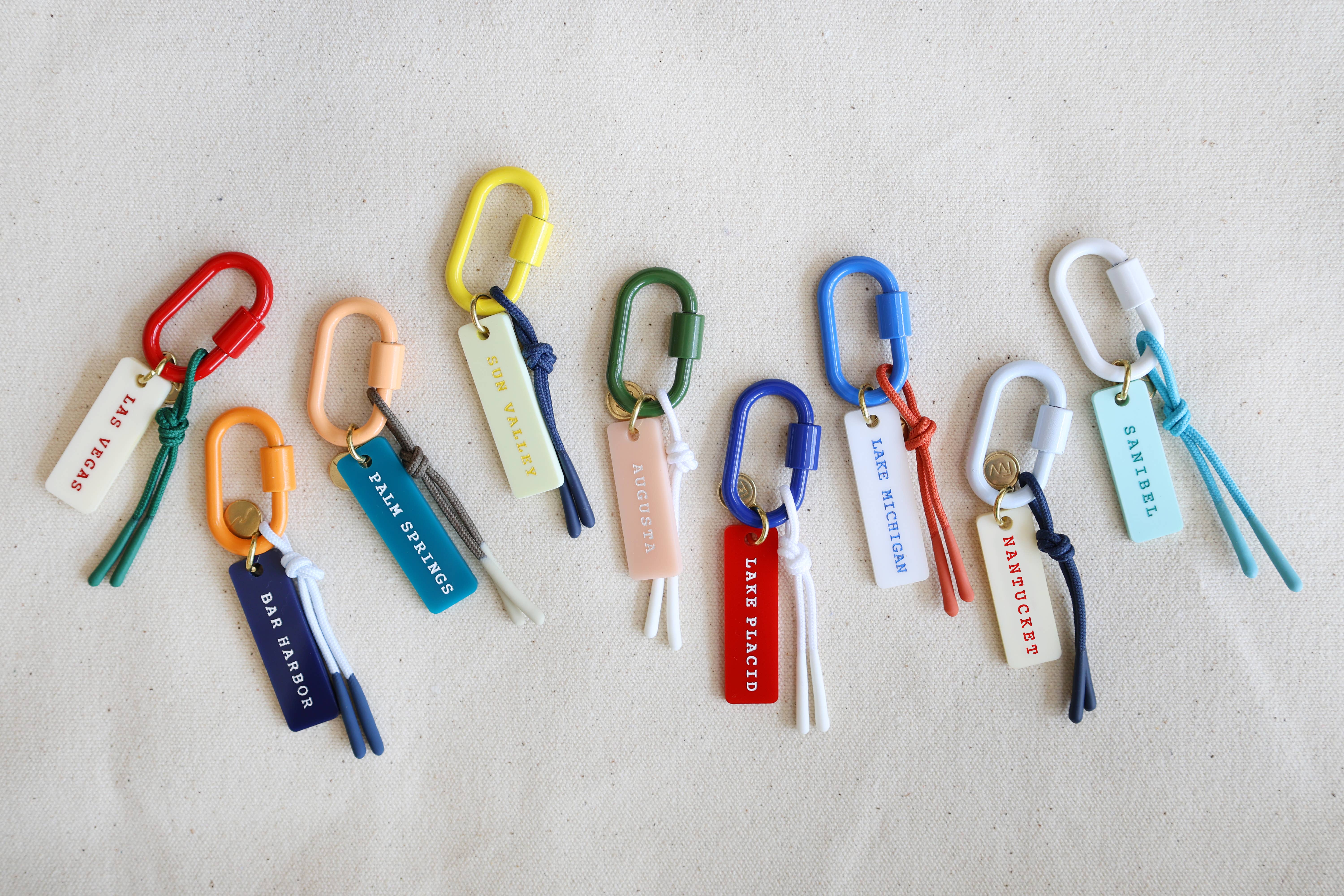 Freshwater Curated Goods - Wholesale Keychain - Unisex - Custom Your City Bag Charm14