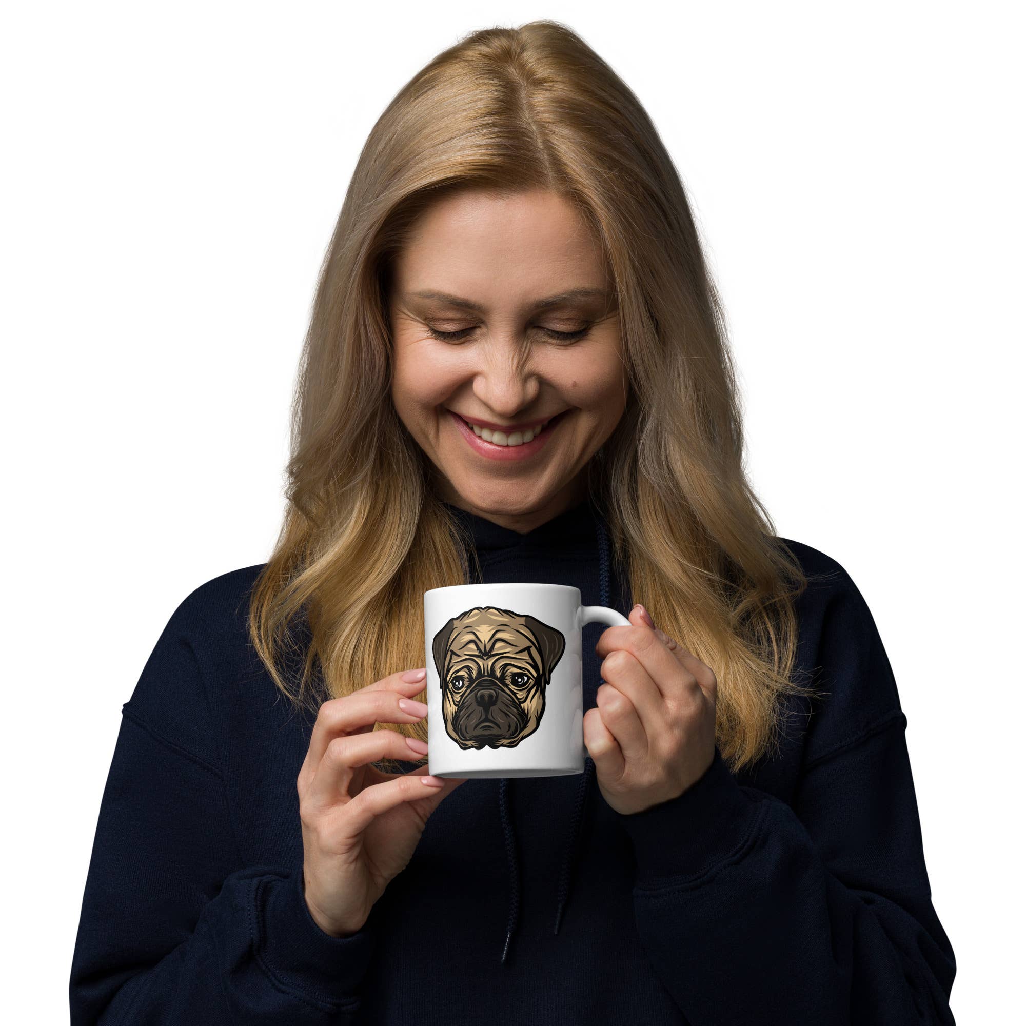 Club No-Kill 2027 Coffee Mugs - Wholesale Coffee Mug - Vinny the Pug Coffee Mugs                                 12