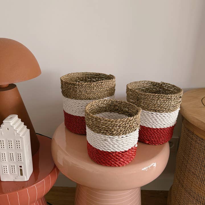 Uma Cantik - Wholesale Basket - Cesto Asmara Vermelho1