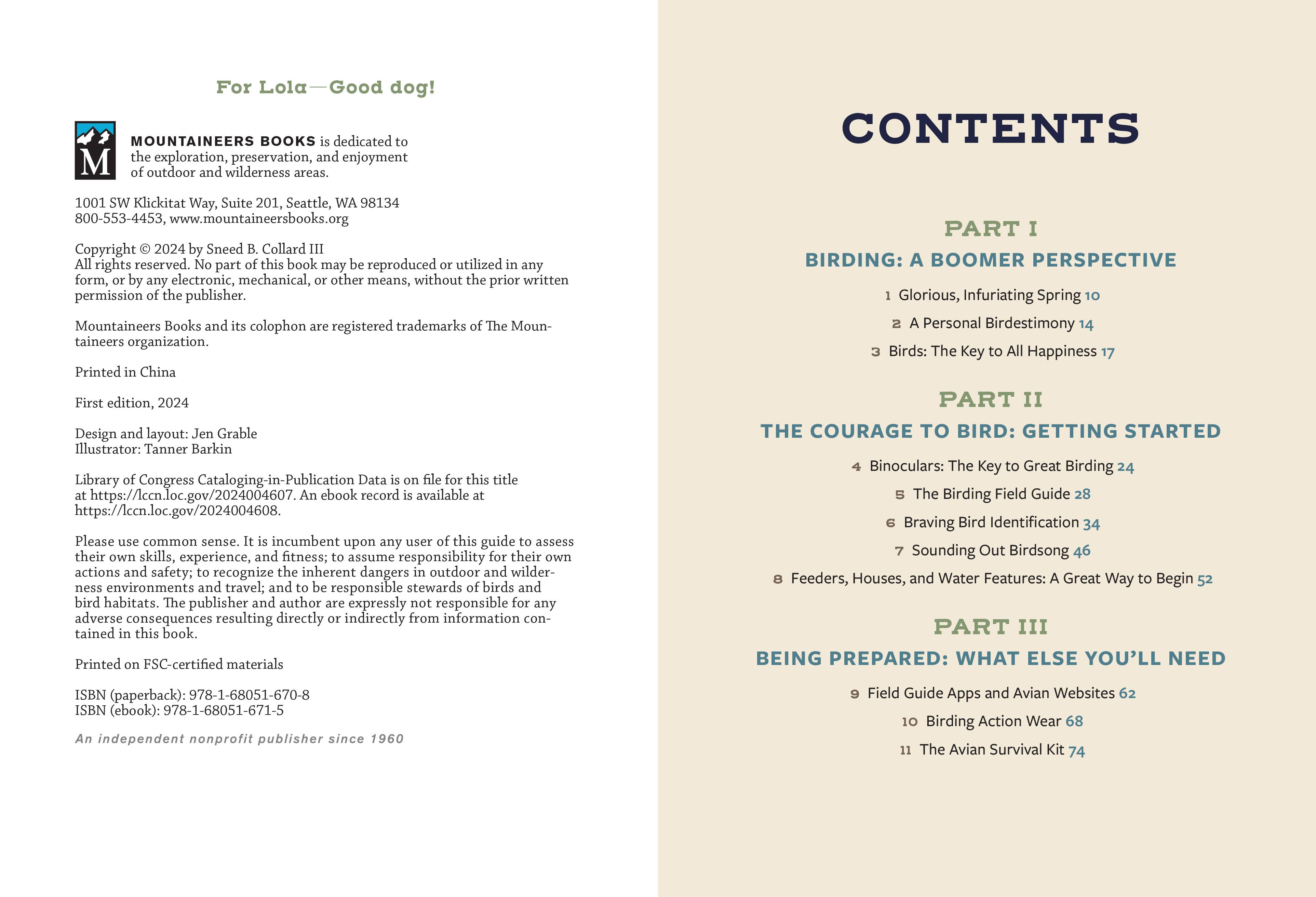 Mountaineers Books - Wholesale Nature & Outdoors - Birding for Boomers1