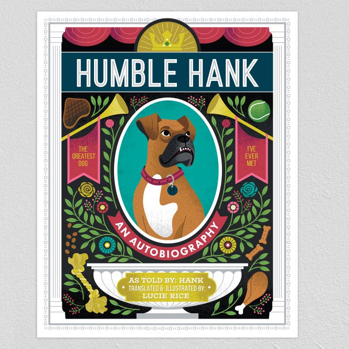 Humble Hank: een autobiografie voor wholesale door Lucie Rice Illustration and Design