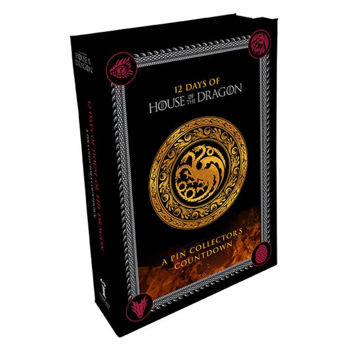 12 Days of House of the Dragon Pin Advent Calendar SALE! for wholesale by Insight Editions - #1 Pop Culture Publisher