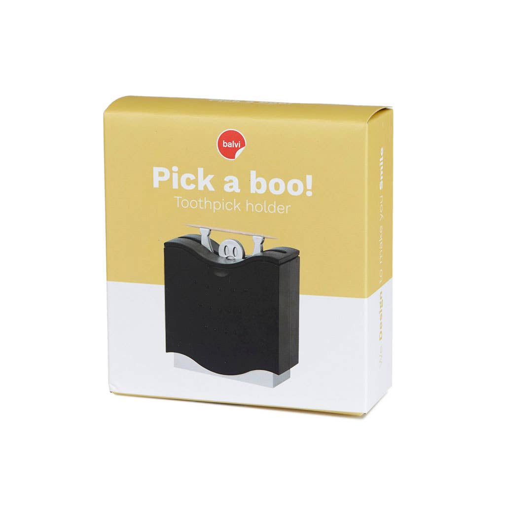 Balvi - Wholesale Serving Utensil - Toothpick holder, Pick a boo! ABS plastic7