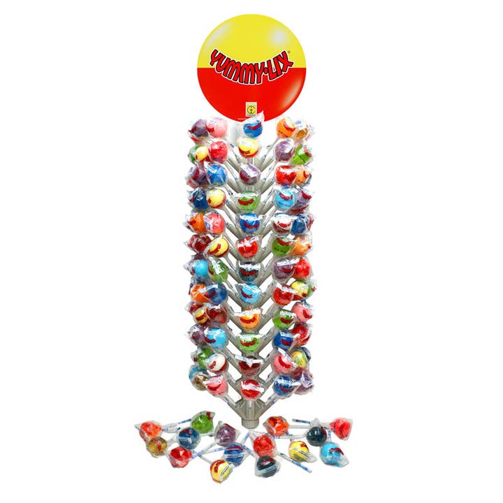 Everyday Supply Co - Wholesale Lollipop - YUMMY LIX - Yummy Lix Assortment Lollipop Display
