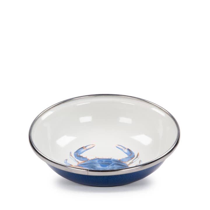 Golden Rabbit Home - Wholesale Dish - Set of 6 Blue Crab Tasting Dishes