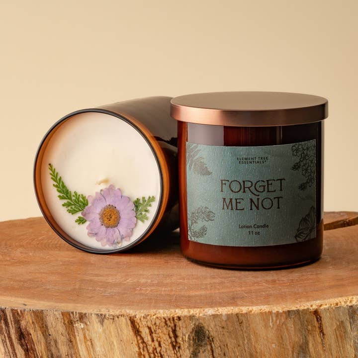 Forget Me Not Lotion Candle for wholesale by Element Tree Essentials