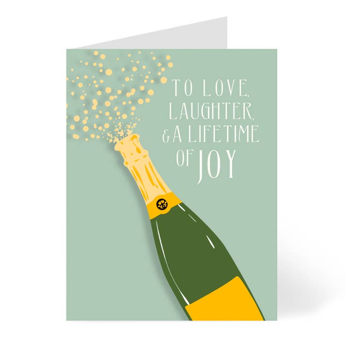 Carte de mariage : Une vie de joie pour la vente par CheerNotes Greeting Cards & Stationery