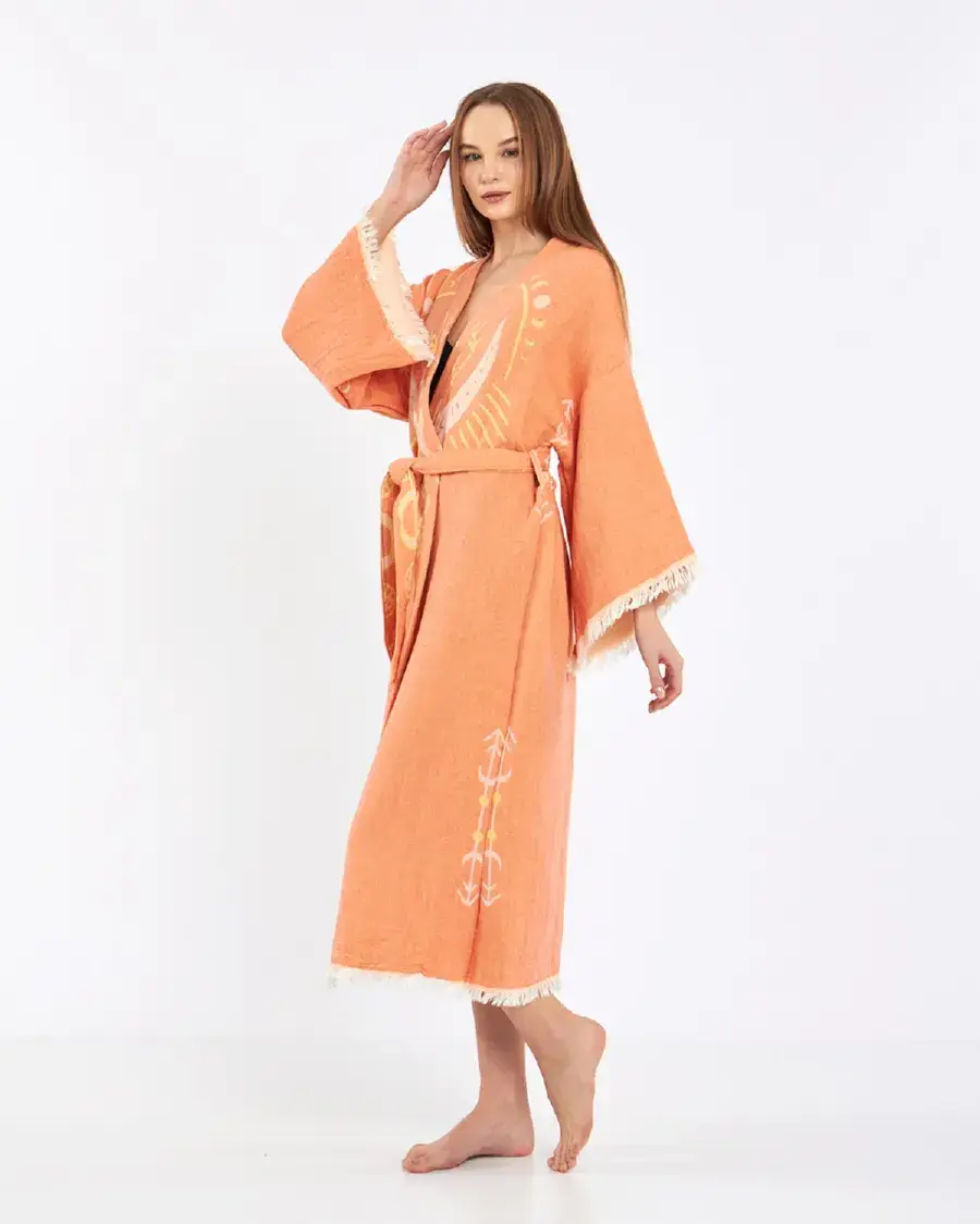 Umays Boho - Wholesale Kimono - Women's - Evil Eye Kimono, Jacquard Kimono, Festival Kaftan Kimono5