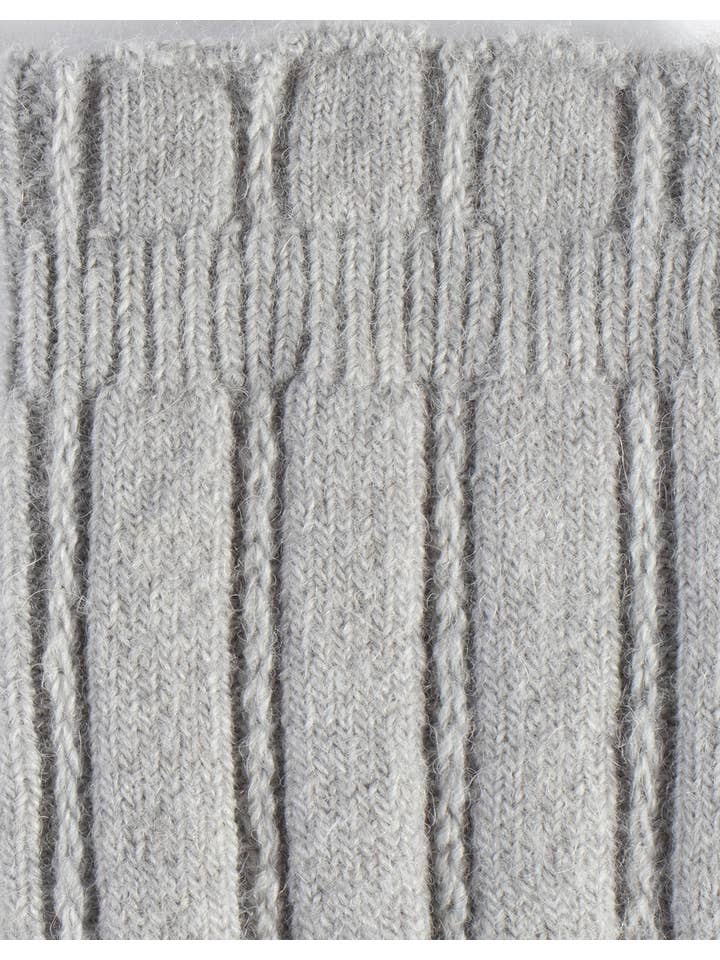 Soft Grey Alpaca Wool Socks, Women Winter Socks for wholesale on Faire1