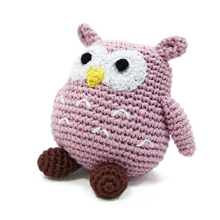 Dogo Pet - Vente Peluche – chien - Jouet crochet - Hibou