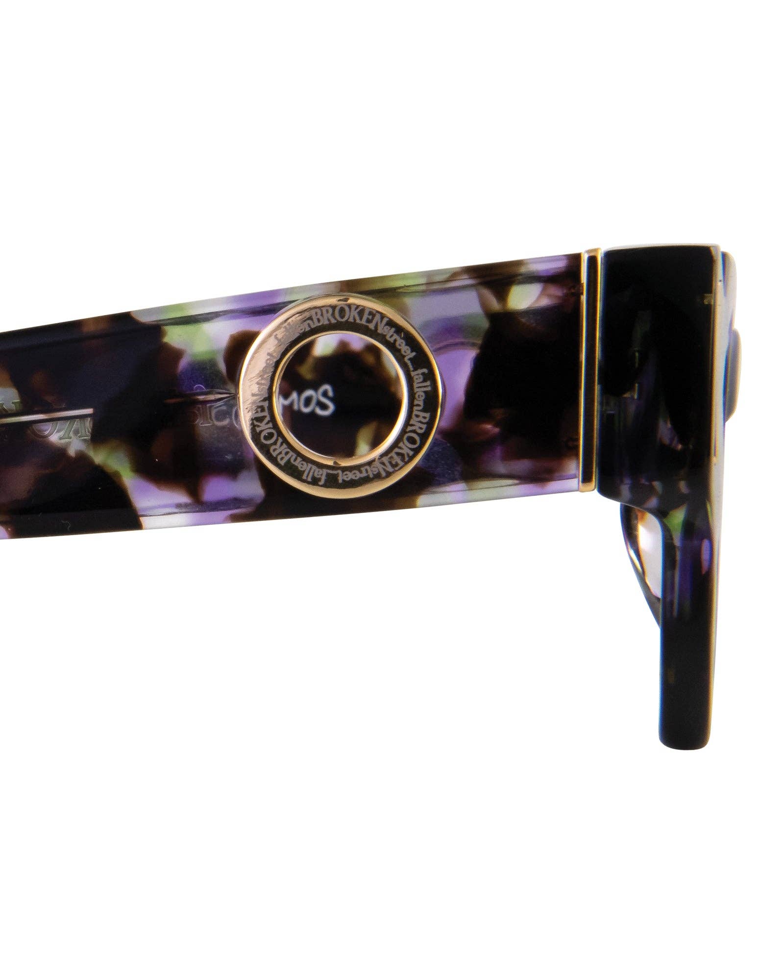 Fallen Broken Street - Vente Lunettes de soleil – femme - Le Cosmos - Lunettes de Soleil Poussière de Lune | Verres Polarisés Ambre7