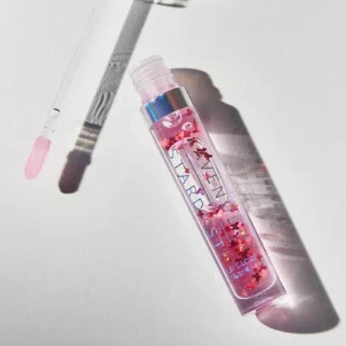 Lavender Stardust - Wholesale Lip Gloss - SPARKLE COSMIC LIP GLOSS :BUBBLE BUTTERFLY