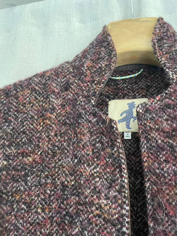 Mecànico Atelier - Wholesale Coat - Women's - Coat Certosa Consorzio Borgundy8