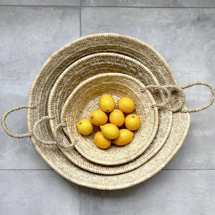Bohemia Design - Wholesale Decorative Plate/Dish/Bowl - Moroccan Oversized Woven Plate