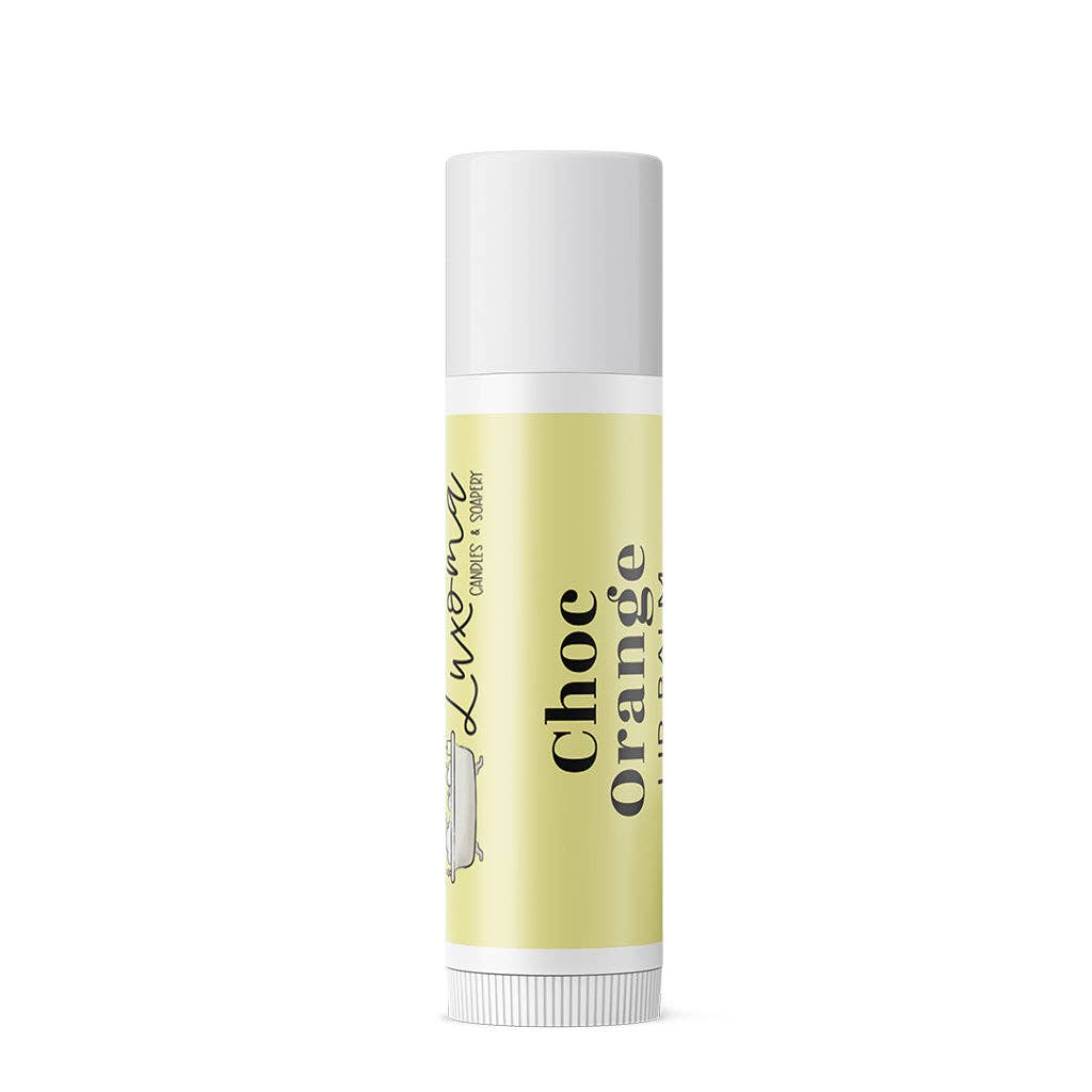 Luxoma - Wholesale Lip Balm - Choc Orange Flavoured Lip Balm0