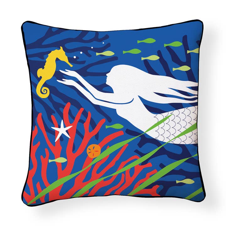 Mermaid Pillow Case for wholesale by Naked Decor