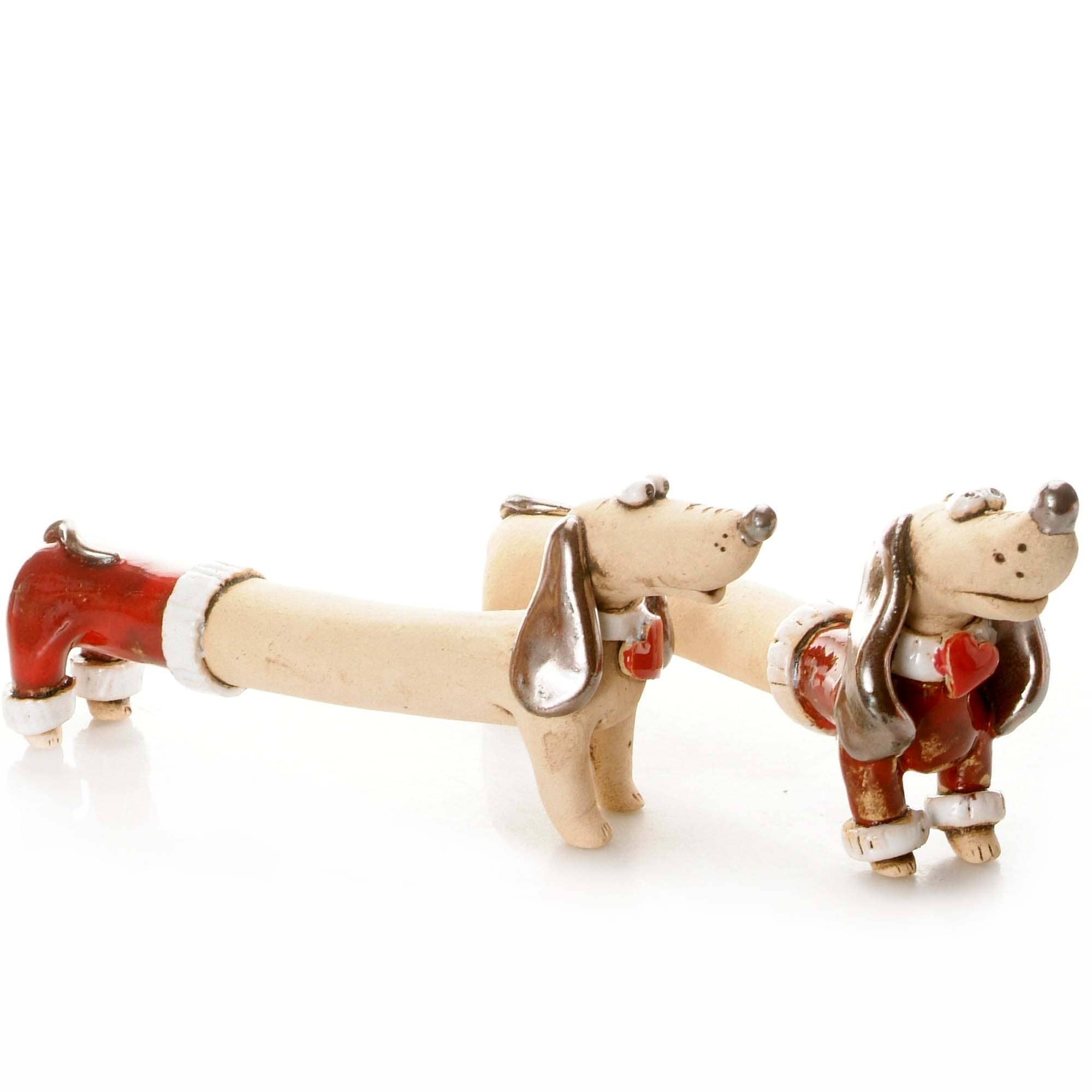 Enigma Supplies - Wholesale Decorative Figurine - Mr & Mrs Dash Dachshunds Ceramic Figurine | Various Colours9